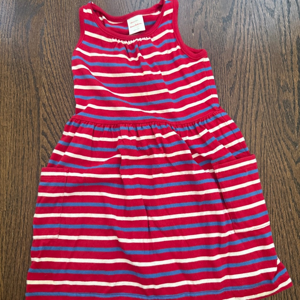 Sleeveless Patriotic Dress